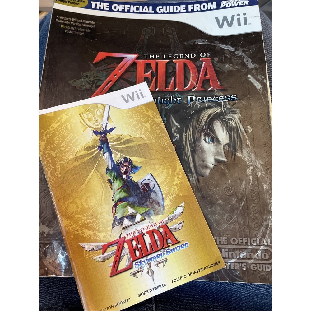 The Legend of Zelda Twilight Princess Nintendo Power Strategy Guide W/bonus Item